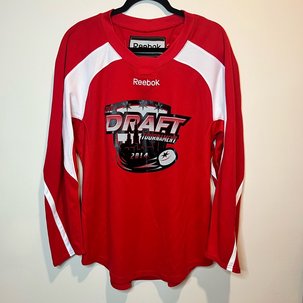 Reebok 2014 NHL Draft Tournament Chicago Hockey Jersey Size Medium